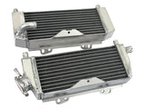 GPI R&L aluminum radiator FOR 2005-2007 Kawasaki KX250 KX 250 2005 2006 2007