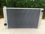 Aluminum Radiator & FAN for FORD Falcon XC XD XE XF V8 or 6 cylinder Manual 1977-1986 1978 1979 1980 1981 82 83 84 85