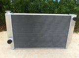 Aluminum Radiator & FAN for FORD Falcon XC XD XE XF V8 or 6 cylinder Manual 1977-1986 1978 1979 1980 1981 82 83 84 85