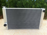 Aluminum Radiator & FAN for FORD Falcon XC XD XE XF V8 or 6 cylinder Manual 1977-1986 1978 1979 1980 1981 82 83 84 85