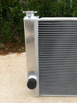 Aluminum Radiator & FAN for FORD Falcon XC XD XE XF V8 or 6 cylinder Manual 1977-1986 1978 1979 1980 1981 82 83 84 85