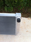 Aluminum Radiator & FAN for FORD Falcon XC XD XE XF V8 or 6 cylinder Manual 1977-1986 1978 1979 1980 1981 82 83 84 85