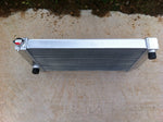 Aluminum Radiator & FAN for FORD Falcon XC XD XE XF V8 or 6 cylinder Manual 1977-1986 1978 1979 1980 1981 82 83 84 85