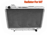 GPI Aluminum Radiator+Fans for 1990-1998 TOYOTA Land Cruiser 80 Series HDJ80/HZJ80 HDJ 80/HZJ 80  MT 1990 1991 1992 1993 1994 1995 1996 1997 1998