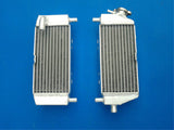 GPI Aluminum radiator & HOSE For 2003-2008 Kawasaki KX125 2005 2006 2007 / 2003-2004 KX250