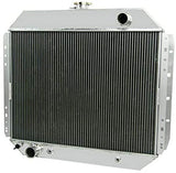 Aluminum Radiator&FANS for 1967-1981 FORD F100 F150 F250 F350 V8  Bronco F-250 1968 1969 1970 1971 1972 1973 1974 1975 1976 1977 1978 1979 1980