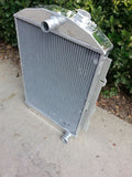 GPI 62 MM aluminum radiator fit chevy hot/street Rod 350 V8 W/Tranny Cooler MT 1938