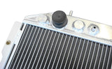 GPI 2 ROW ALUMINUM RADIATOR & FANS for 1984-1991 MITSUBISHI MAGNA VERADA TM TN TP   AT 1984 1985 1986 1987 1988 1989 1990 1991