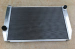 Aluminum Radiator & FAN for FORD Falcon XC XD XE XF V8 or 6 cylinder Manual 1977-1986 1978 1979 1980 1981 82 83 84 85