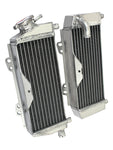 GPI R&L aluminum radiator FOR 2005-2007 Kawasaki KX250 KX 250 2005 2006 2007