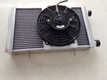 GPI Aluminum Radiator &Shroud &Fan for Lotus Europa 1.5L/1.6L 1966-1976 1967  M/T  1966 1967 1968 1969 1970 1971 1972 1973 1974 1975 1976