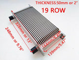 Universal Mocal style 19Row Engine Transmission 10-AN AN10 Oil Cooler oilcooler
