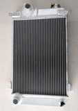 Aluminum radiator & FAN for 1961-1965 TRIUMPH TR4  Manual MT 1961 1962 1963 1964 1965