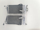 Left + Right Aluminum Radiator For Honda CR125 CR250R 2-stroke 1984 CR 125/250 R