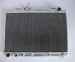 Aluminum Radiator & fans for 1995-2001 Toyota Townace SBV KR42/43R / Spacia SR40 Van AT 1995 1996 1997 1998 1999 2000 2001