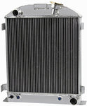 GPI 3 ROW All Aluminum Radiator For 1932 Ford Hi-Boy Shells Chevy SBC V8 Mopar SWAP Hot Rod 32 AT