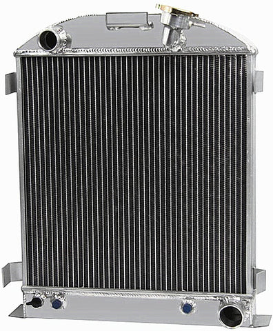 GPI 3 ROW All Aluminum Radiator For 1932 Ford Hi-Boy Shells Chevy SBC V8 Mopar SWAP Hot Rod 32 AT