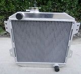 GPI Aluminum radiator  & fan For Ford Capri MK1 MK2 MK3 Kent 1.3L 1.6L/2.0 Essex /Escort