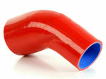 Silicone 45 Degree 2.5"-2.75" 63mm-70mm Elbow Reducer Turbo Tube Pipe Hose
