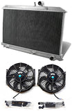 GPI Aluminum Radiator & FANS For 2003-2012 Mazda RX8 FE Series1 13B Renesis 1.3L Petrol  MT 2003 2004 2005 2006 2007 2008 2009 2010 2011 2012