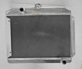 3ROW Aluminum Radiator &FAN FOR 1971-1976 DATSUN 180B Manual 1971 1972 1973 1974 1975 1976