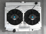 GPI Aluminum RADIATOR +Shroud&FAN FOR 1967-1970 Ford Mustang / Mercury Cougar/XR7 /Torino 1967 1968 1969 1970