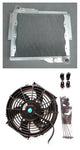 56MM Heavy-Duty Aluminum Alloy Radiator +Fan For 1973-1976 MG MGB GT V8 1974 1975