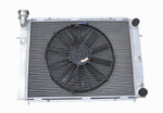 GPI 2 row 50mm aluminum radiator & fan for  1986-1988 Holden Commodore Calais VL RB30 6Cyl  AT/MT 1986 1987 1988