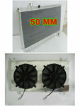 GPI Aluminum Radiator +Shroud+ Fan for 1993-1998 Toyota Supra Mark 4 IV JZA80 Turbo MT TURBO  1993 1994 1995 1996 1997 1998