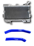 GPI Aluminum Radiator& HOSE FOR  2006-2009 Suzuki LTR450 LT450R 2006 2007 2008 2009