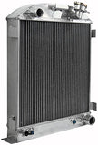 GPI 3 ROW All Aluminum Radiator For 1932 Ford Hi-Boy Shells Chevy SBC V8 Mopar SWAP Hot Rod 32 AT