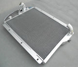 3 Row Aluminum Radiator FOR 1941-1946 Chevy PickUp Trucks MT 1941 1942 1943 1944 1945 1946