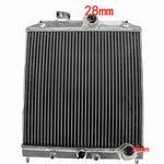 GPI 3row Aluminum Radiator for 1992-2000 Honda Civic EK EG D15 D16 B16 B18 28mm pipe  1992 1993 1994 1995 1996 1997 1998 1999 2000