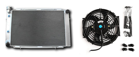 GPI Aluminum Radiator & fan for 1980-1985 Holden Statesman WB V8  1980 1981 1982 1983 1984 1985