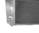 GPI Aluminum Radiator & two fans For 2005-2013 Chevy Corvette Z06 C6 V8 Saab 9-7x Double Oilcooler  2005 2006 2007 2008 2009 2010 2011 2012 2013