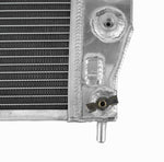 GPI Aluminum Radiator & two fans For 2005-2013 Chevy Corvette Z06 C6 V8 Saab 9-7x Double Oilcooler  2005 2006 2007 2008 2009 2010 2011 2012 2013