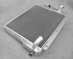 3 Row Aluminum Radiator & fan FOR 1941-1946 Chevy PickUp Trucks MT 1941 1942 1943 1944 1945 1946