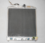 3 ROW Aluminum Radiator For 1992-2000 Honda Civic EK EG D15 D16 28MM In/Out  AT 1992 1993 1994 1995 1996 1997 1998 1999 2000