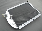 3 Row Aluminum Radiator & fan FOR 1941-1946 Chevy PickUp Trucks MT 1941 1942 1943 1944 1945 1946