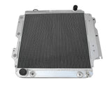 56MM right-hand drive Aluminum Radiator for Jeep Wrangler YJ/TJ/LJ RHD 1987-2006 AT/MT 1988  89 90  91  92 93 94 95 96  97 98 99 00 01 02 03 04 05 06