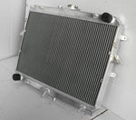 Aluminum Radiator &Fans for 1984-1997 Ford Econovan / Mazda E2000 AT/MT Petrol  1984 1985 1986 1987 1988 1989 1990 1991 1992 1993 1994 1995 1996 1997