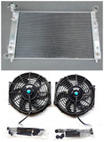 GPI 52MM Aluminum Radiator  & fan for 1997-2002 Holden Commodore VT VX 3.8L V6 Petrol AT/MT 1997 1998 1999 2000 2001 2002