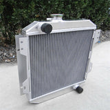 GPI Aluminum radiator  & fan For Ford Capri MK1 MK2 MK3 Kent 1.3L 1.6L/2.0 Essex /Escort