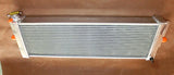 GPI Universal Full Heat Exchanger aluminum Air to Water Intercooler 24"x 8"x2.5"  &  fans