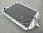 3 Row Aluminum Radiator & fan FOR 1941-1946 Chevy PickUp Trucks MT 1941 1942 1943 1944 1945 1946