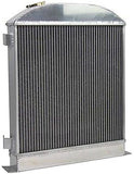 GPI 3 ROW All Aluminum Radiator For 1932 Ford Hi-Boy Shells Chevy SBC V8 Mopar SWAP Hot Rod 32 AT