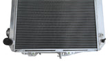 GPI 62MM 3 ROW aluminum radiator & fan for toyota HILUX LN106 LN111 Diesel 1988-1998  AT/MT 1988 1989 1990 1991 1992 1993 1994 1995 1996 1997 1998