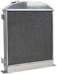 GPI 3 ROW Aluminum Radiator for  1932 Ford Chopped Chevy Engine   New  1932