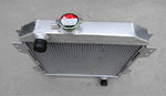 GPI Aluminum radiator  & fan For Ford Capri MK1 MK2 MK3 Kent 1.3L 1.6L/2.0 Essex /Escort