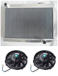 GPI Aluminum Radiator & FANS for Holden Torana LJ LC LH LX V8 with chev engine Manual MT